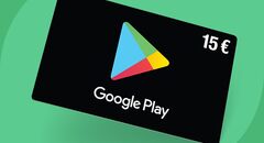 Gewinne eine 15 Euro Google Play Card