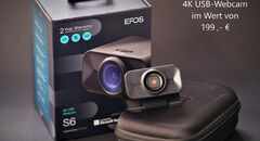 Gewinne eine EPOS S6 - 4K USB-Webcam von BriX