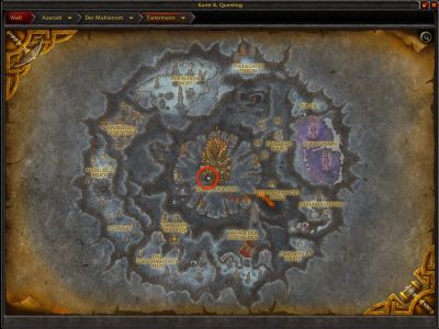 Eingang zur Dungeon: Der Steinerne Kern - WoW: Cataclysm - Screenshot