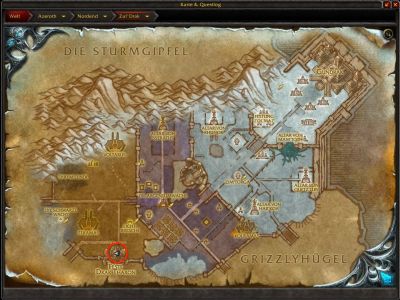Eingang zur Dungeon: Feste von Drak'Tharon - WoW WotLK - Screenshot