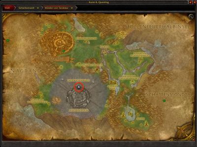 Eingang zur Dungeon: Managruft - The Burning Crusade - Screenshot