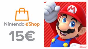 15 Euro Nintendo eShop Guthaben-Karte