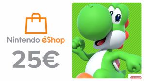25 Euro Nintendo eShop Guthaben-Karte